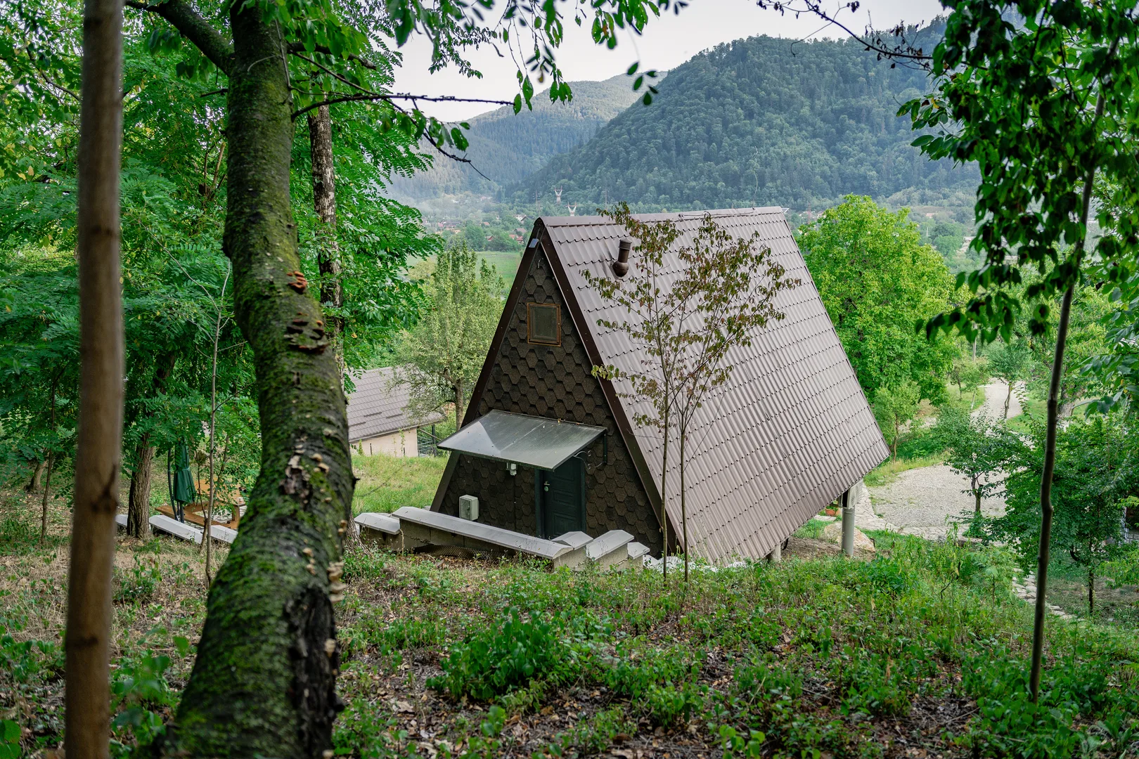 A-Frame dormitor